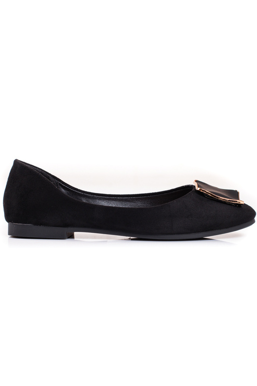black of suede ballerinas Shelovet black of suede ballerinas Shelovet