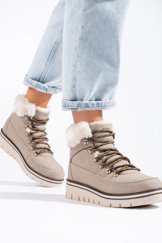 boots Inomens Inith platform beige boots Inomens Inith platform beige