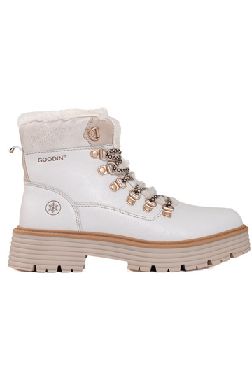 INhite color INomens boots