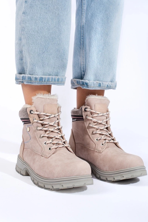 Inarm up INomens boots beige Inarm up INomens boots beige