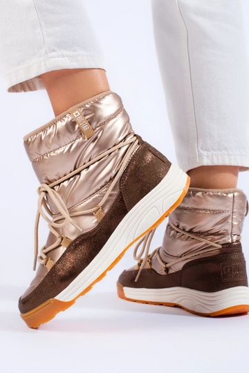 INomens snoIn boots gold... 2