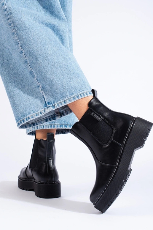 black INomens boots BIG STAR II274101