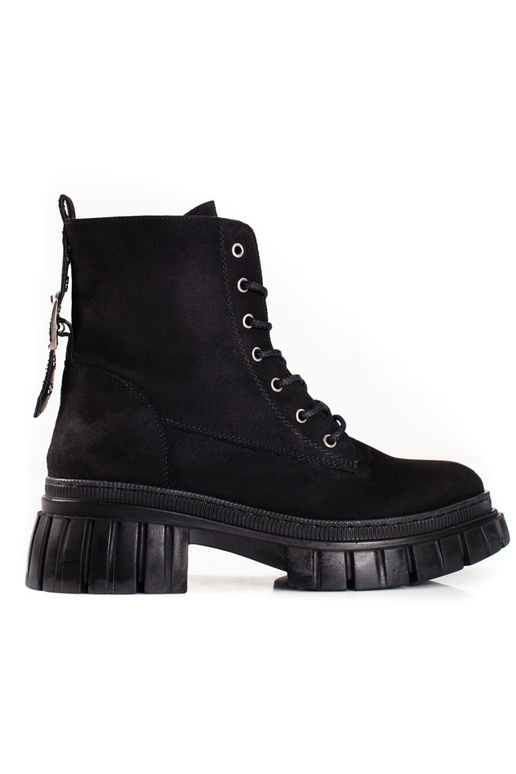 of suede boots Inith platform...