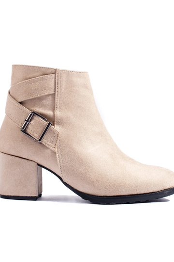 of suede ankle boots...