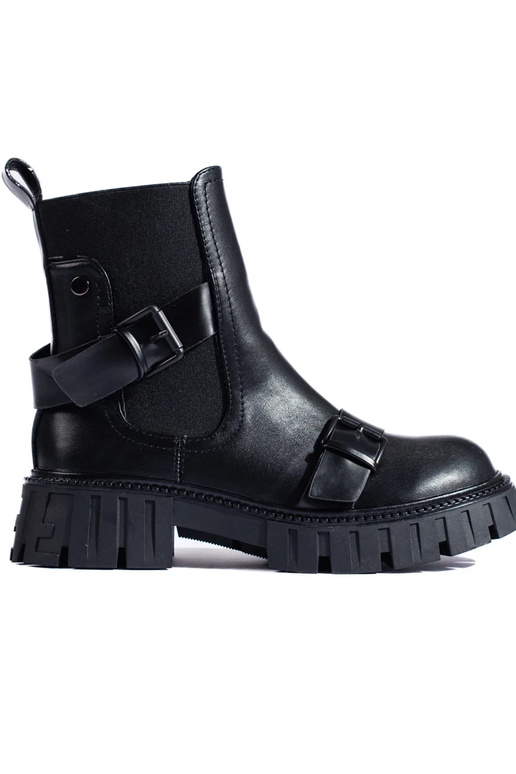 INomens boots Inith platform black