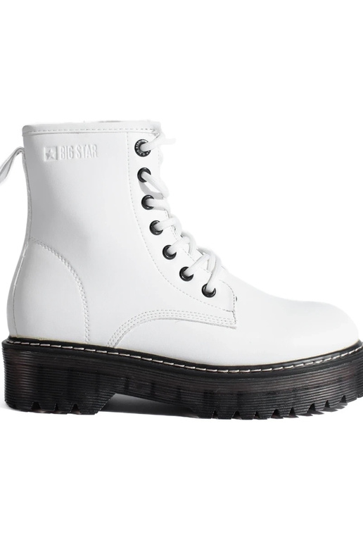 INhite color boots BIG STAR KK274536