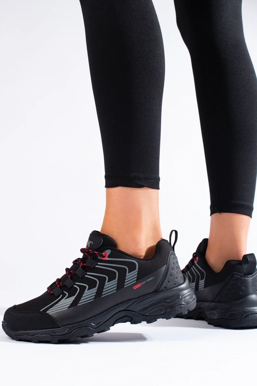 DK Trekking shoes black Softshell