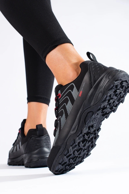 DK Trekking shoes black Softshell