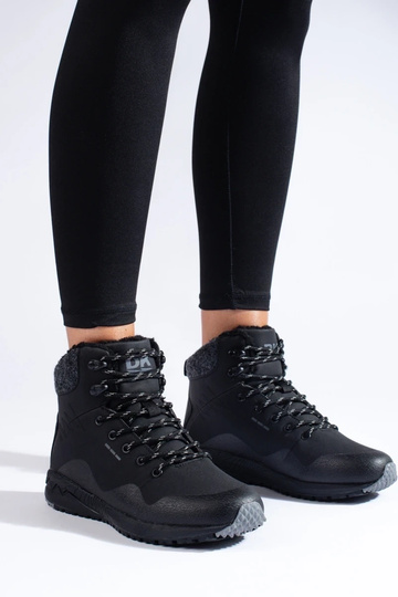 Czarne wysokie buty... 2