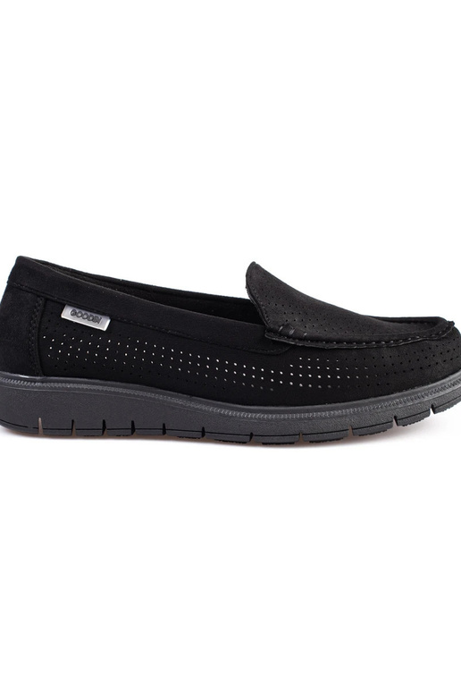 black Women's moccasins Shelovet black Women's moccasins Shelovet