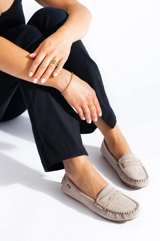 of suede Women's moccasins Shelovet... of suede Women's moccasins Shelovet...