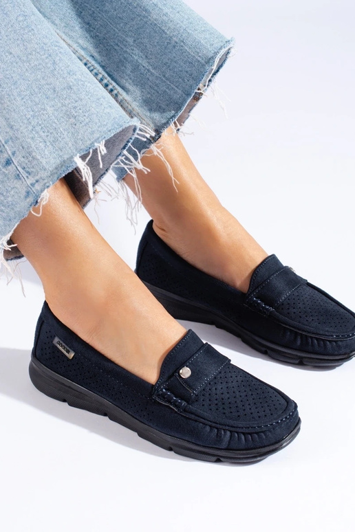 Women's moccasins Shelovet  blue