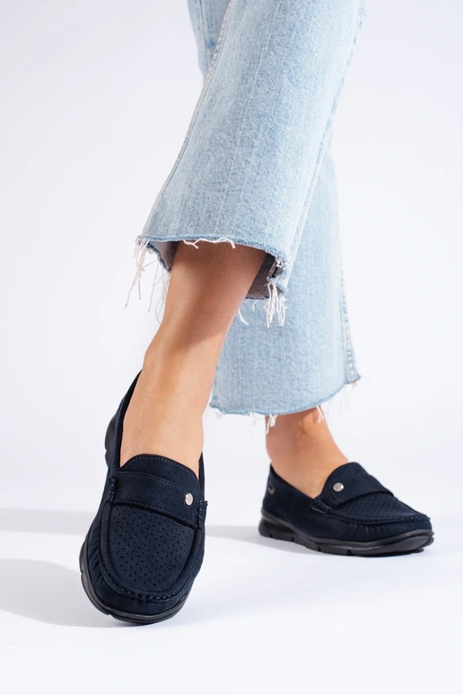 Women's moccasins Shelovet  blue
