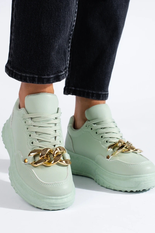 light green Sneakers model shoes... light green Sneakers model shoes...