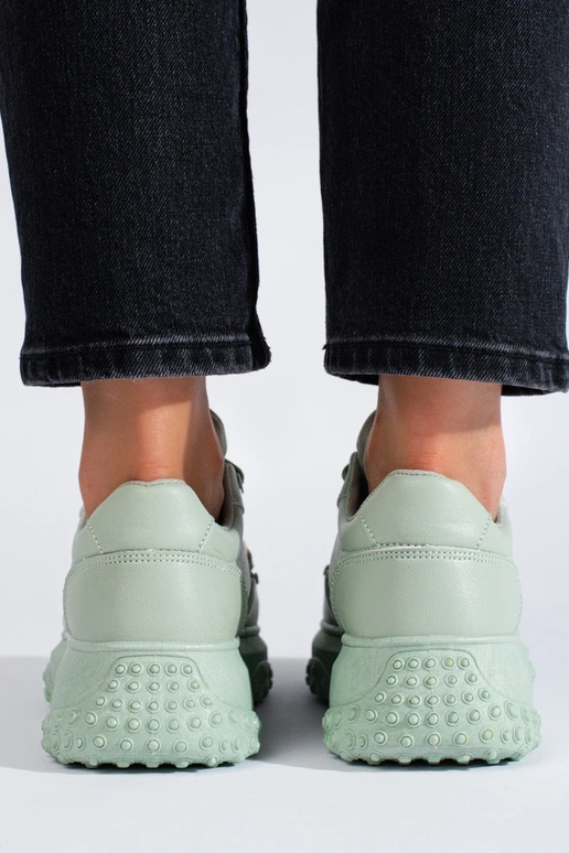 light green Sneakers model shoes... light green Sneakers model shoes...