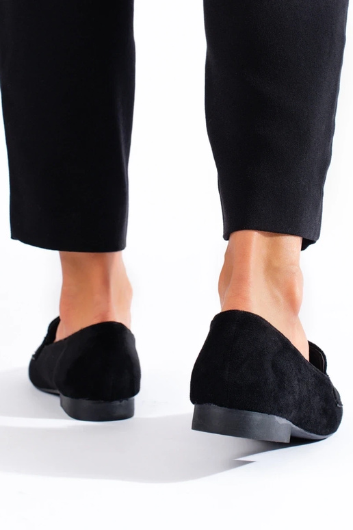 Women's moccasins Shelovet black