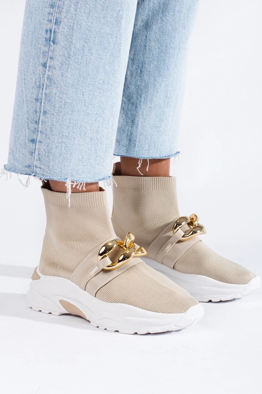 Women's casual shoes Shelovet  beige Women's casual shoes Shelovet  beige