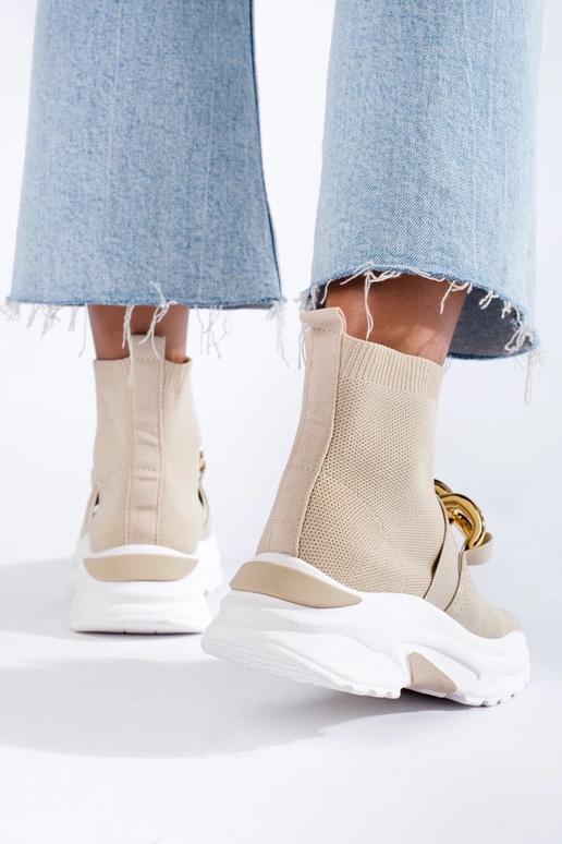 Women's casual shoes Shelovet  beige Women's casual shoes Shelovet  beige