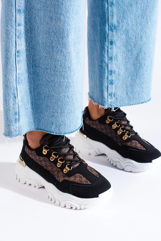 Women's casual shoes Shelovet black Women's casual shoes Shelovet black