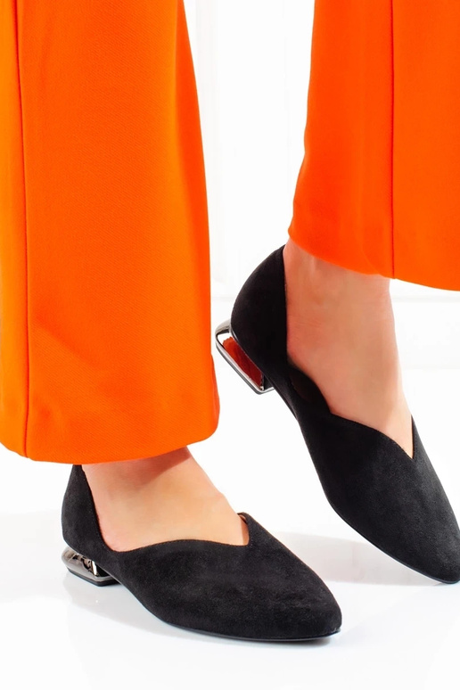 of suede ballerinas Potocki black