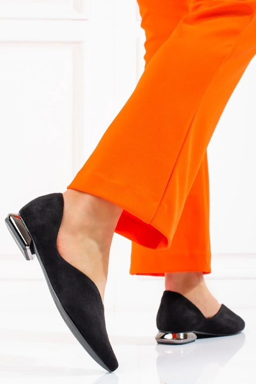 of suede ballerinas Potocki black