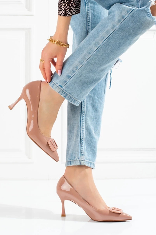 High-heeled shoes Vinceza  beige High-heeled shoes Vinceza  beige