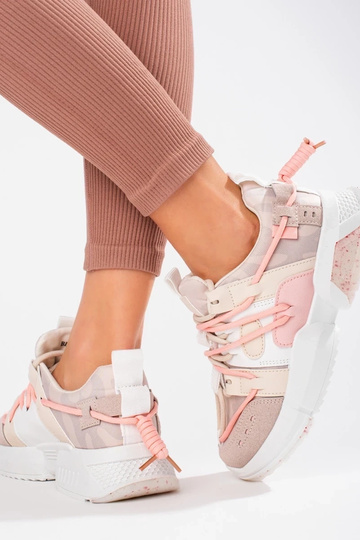 pink Sneakers model shoes... 2