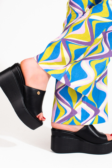 Damskie klapki wysokiej na... 2