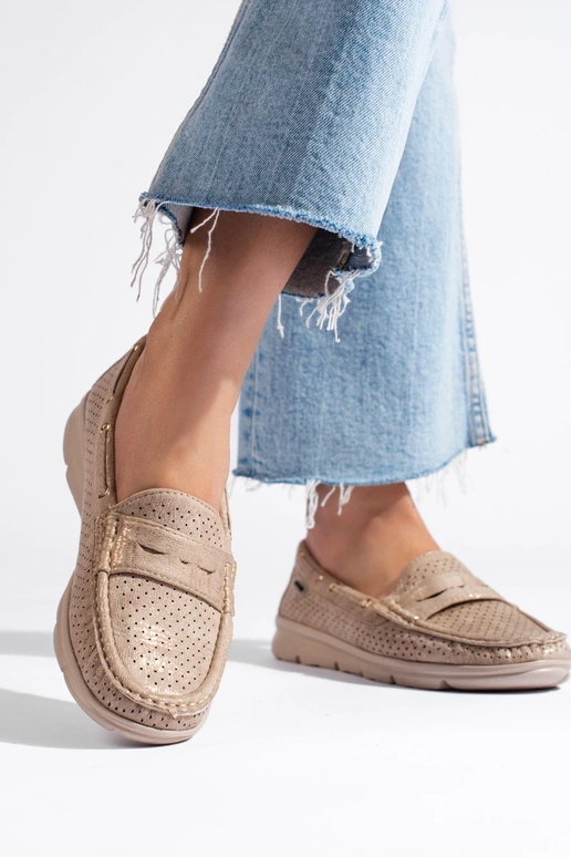 of suede Women's moccasins Shelovet