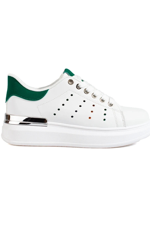 White color Sneakers shoes  Shelovet