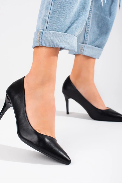The classic model  black High heels... The classic model  black High heels...