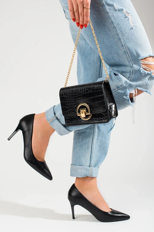 The classic model  black High heels... The classic model  black High heels...