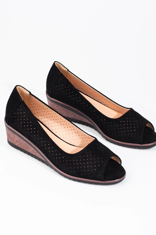 with elements of openwork of suede... with elements of openwork of suede...