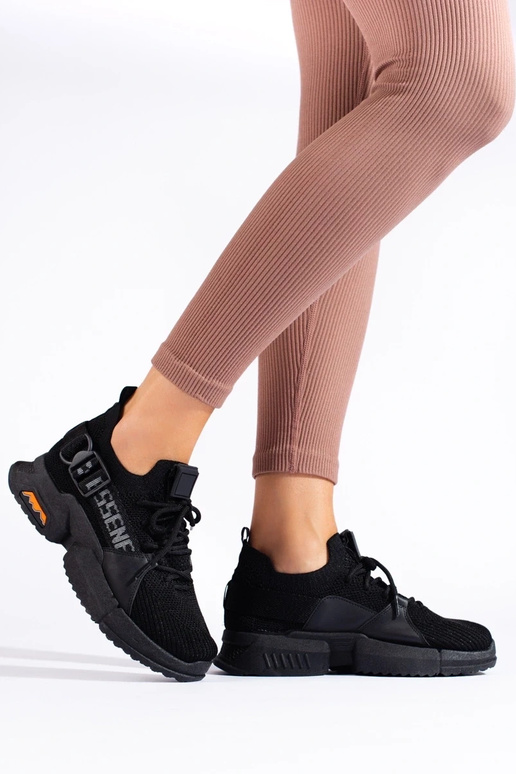 black  Sneakers model shoes Shelovet black  Sneakers model shoes Shelovet