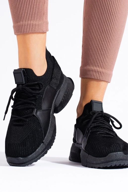 black  Sneakers model shoes Shelovet black  Sneakers model shoes Shelovet