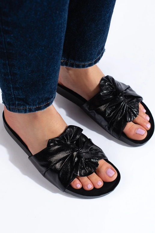Slippers   black Shelovet