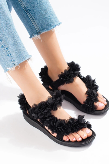 black  sandals  Shelovet 2