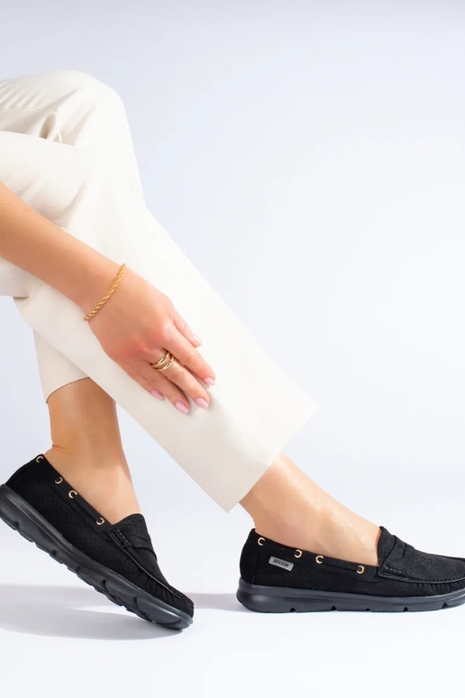 black of suede  Women's moccasins...