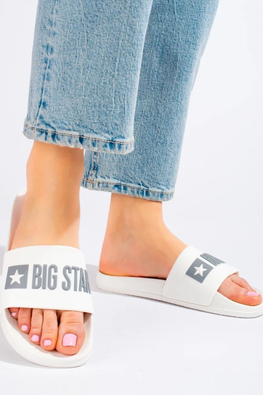 Slippers  Big Star white color...