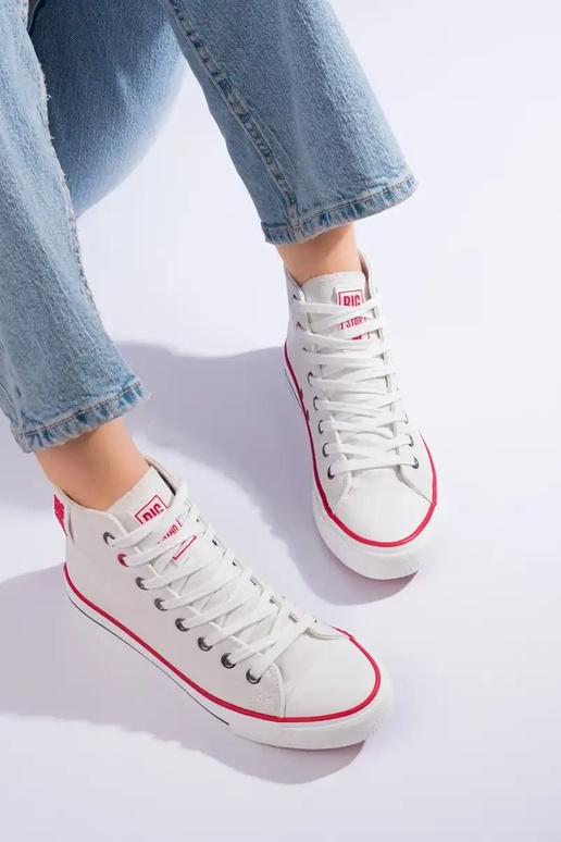 white color Women's boots  BIG STAR...