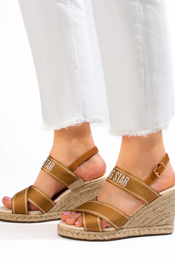 beige sandals  BIG STAR... 2