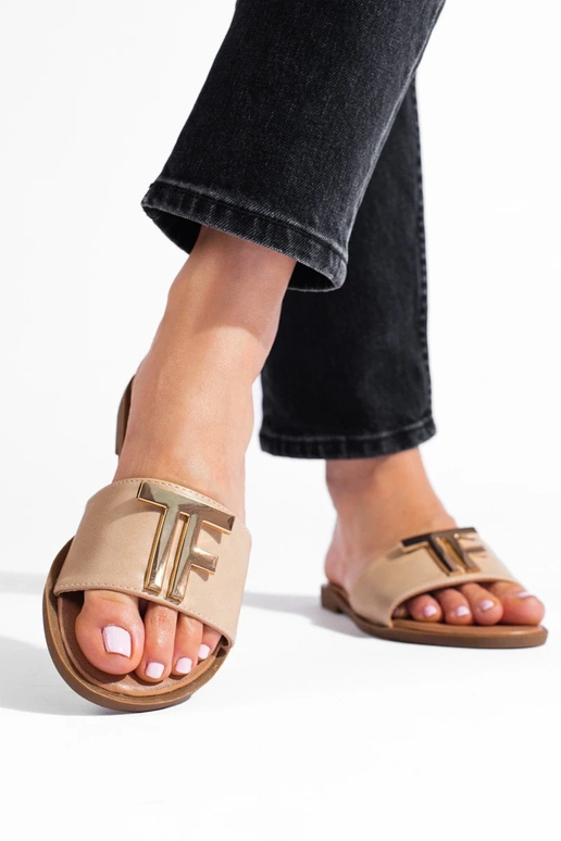 Slippers   beige Potocki