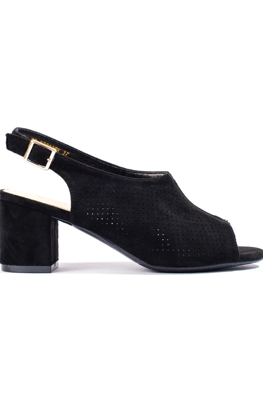 with elements of openwork sandals...