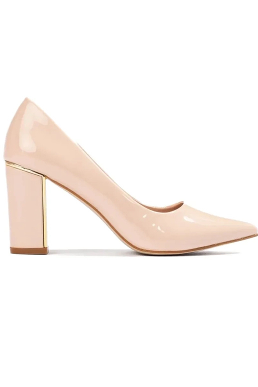 The classic model  High heels on the... The classic model  High heels on the...