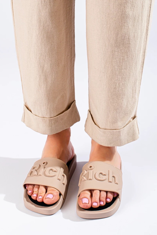 beige slippers   Potocki beige slippers   Potocki