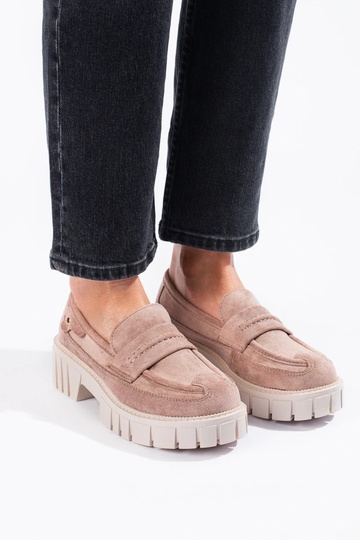 of suede  Women's moccasins... 2