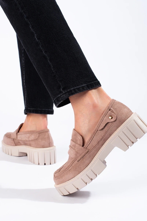 of suede  Women's moccasins Shelovet