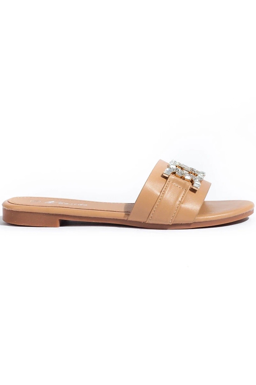 beige slippers   Shelovet beige slippers   Shelovet