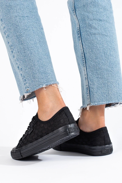 Black classic model women's sneakers...