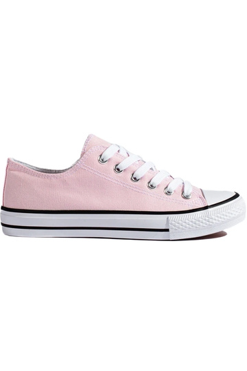 Pink sneakers of the...